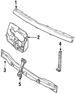 30009904 - Body: Upper Support for Chevrolet: Tracker Image