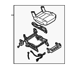 TA2888160M27 - Body: Lower Seat Assembly for Mazda: Millenia Image