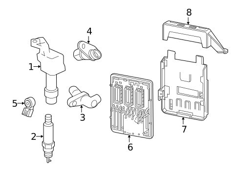 Secondary Ignition for 2021 Chevrolet Malibu #0