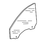 8W0845022C - : Door Glass for Audi: A4, A4 allroad, A4 Quattro, S4 Image