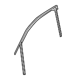 8W0837431E - : Run Channel for Audi: A4, A4 allroad, A4 Quattro, S4 Image