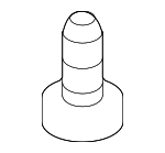 MU000716 - Body: Bumper Cover Screw for Mitsubishi Image