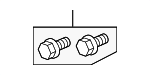MS240616 - Body: Bumper Impact Bar Bolt for Mitsubishi Image