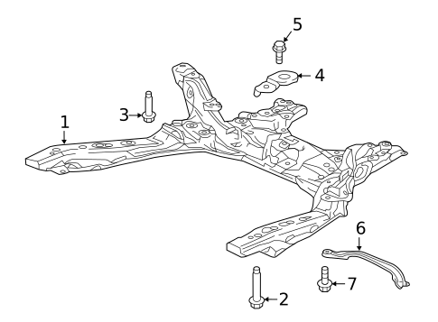 Suspension Mounting for 2019 Honda Civic #0