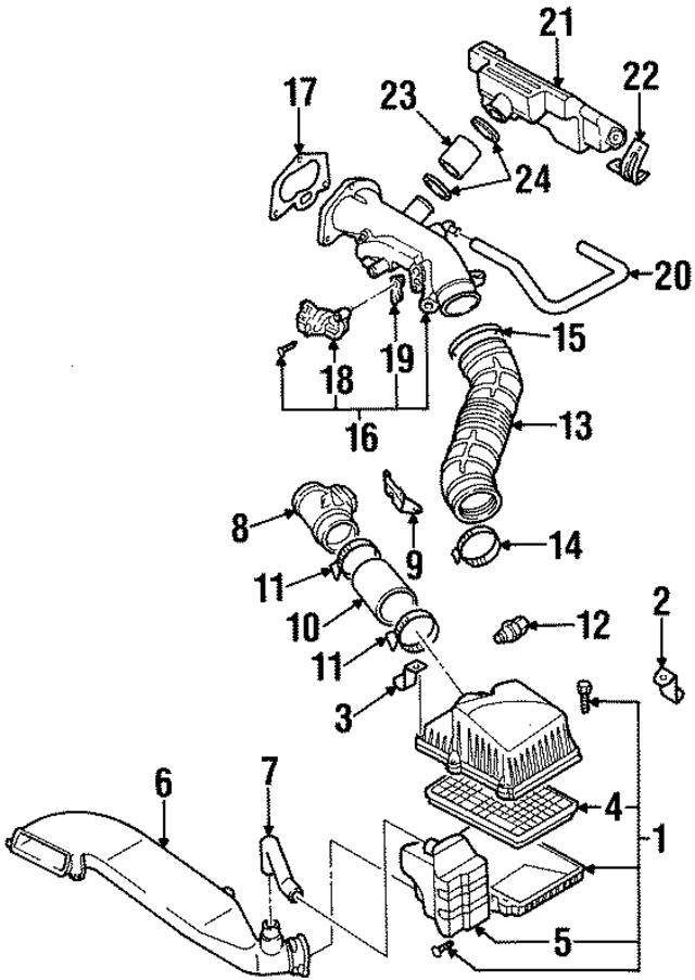 K01113Z40 - : Air Filter for Kia Image