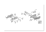 2109107436 - Front Seats: Seat Adjuster for Mercedes-Benz Image