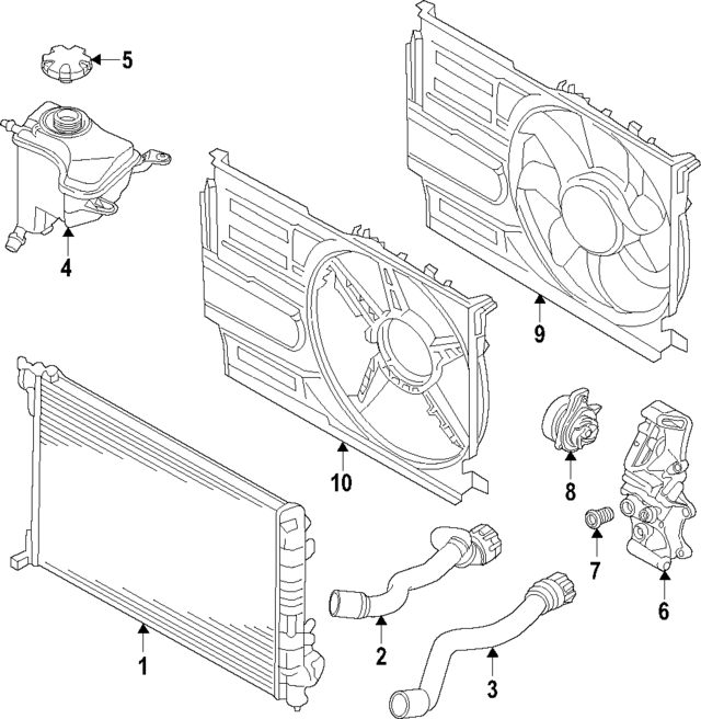 17117617638 - : Radiator for Mini Image