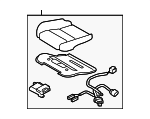 30727671 - Electrical: Air Bag Seat Sensor Mat for Volvo Image