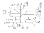 2085402406 - Electrical System: Wiring Harness for Mercedes-Benz: CLK430 Image
