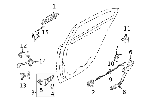 Rear Door for 2010 Kia Optima #1