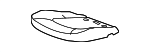 25994136 - Body: Seat Cushion Pad for GM Image
