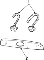 F87Z13508BAA - Electrical: Shield for Ford Image