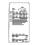 12791413 - : Tire Press Label for Saab: 9-3X Image