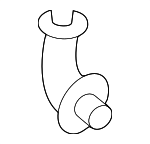 65454AA010 - Body: Drain Hose Grommet for Subaru: Impreza, Legacy, Outback Image