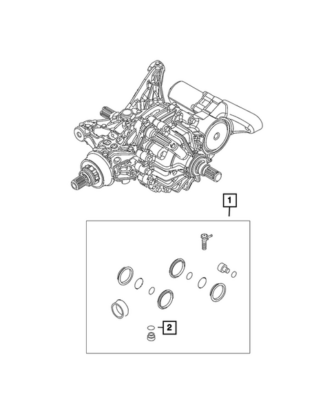 Rear Axle Assembly for 2022 Jeep Renegade #1