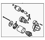 361002S010 - Electrical: Starter for Hyundai Image
