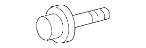 9008015089 - Body: Mud Guard Screw for Toyota Image