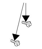 92151601 - Body: License Bracket Screw for Saab Image