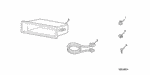 9405006070 - Accessory Components: NUT, FLANGE (6MM) for Honda Image