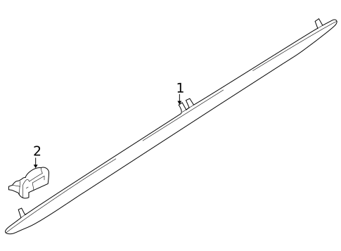 Exterior Trim - Pillars for 2015 Audi A5 Quattro #0