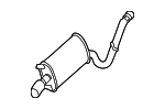 4764840AC - Exhaust: Muffler W/Tailpipe for Chrysler: Sebring Image