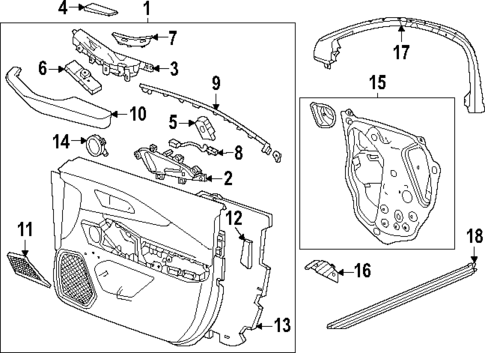 Front Door for 2024 Acura ZDX #1