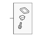 8676904010 - Electrical: Antenna Assembly Housing for Toyota: Camry, Grand Highlander, Highlander, RAV4, RAV4 Prime, Sequoia, Sienna, Tacoma, Tundra Image