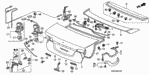 35103S04003 - Body/Air Conditioning: SCREW, RECESSED for Honda Image