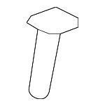 64106SA000WA - Body: Headrest Guide for Subaru: Legacy, Outback Image