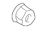 99908463402 - Brakes: Axle Nut for Porsche: 911, Boxster, Cayman Image