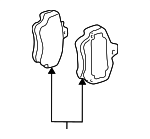 99635194802 - : 1 Set Of Brake Pads for Porsche: 911 Image