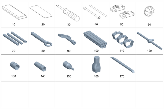 4638982200 - Tools/Accessories/Signs/Instructions: Carrier Plate for Mercedes-Benz Image image