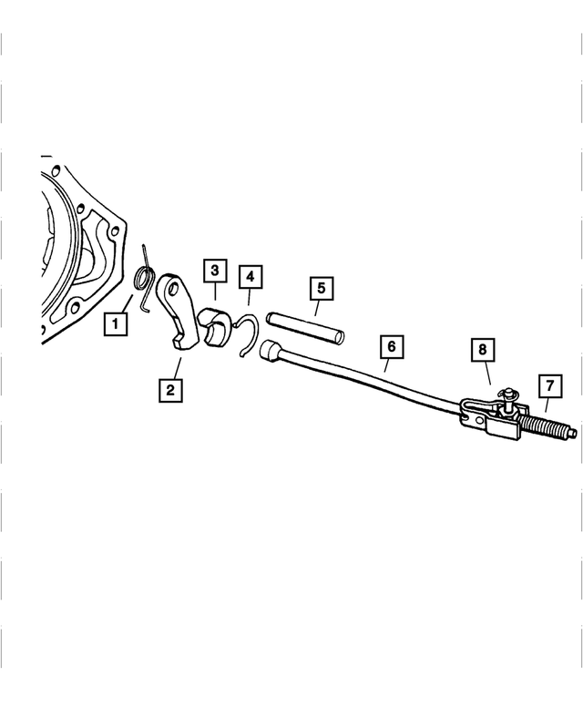 4471415 - Automatic Transmission 3 Speed: Transmission Parking Sprag for Mopar Image