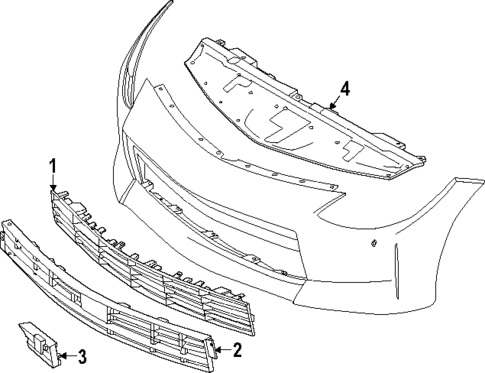 Grille & Components for 2025 Nissan Z #0