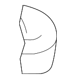 UD982L5AA - Body: Seat Cushion for Chrysler: Town &amp; Country, Voyager | Dodge: Caravan, Grand Caravan Image