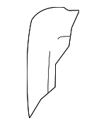 UJ002L5AA - Body: Seat Back Assembly for Chrysler: Town &amp; Country, Voyager | Dodge: Caravan, Grand Caravan Image