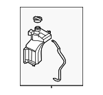 25430T1000 - : Expansion Tank for Hyundai Image