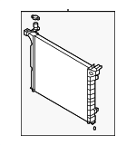 25310T1000 - : Radiator Assembly for Hyundai Image