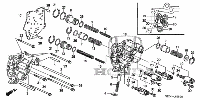 AT Accumulator Body (1) for 2007 Honda Ridgeline #0