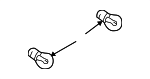 4320594 - Electrical: Stop Lamp Bulb for Saab Image