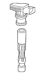 6L905110L - Ignition: Direct Ignition Coil for Audi Image