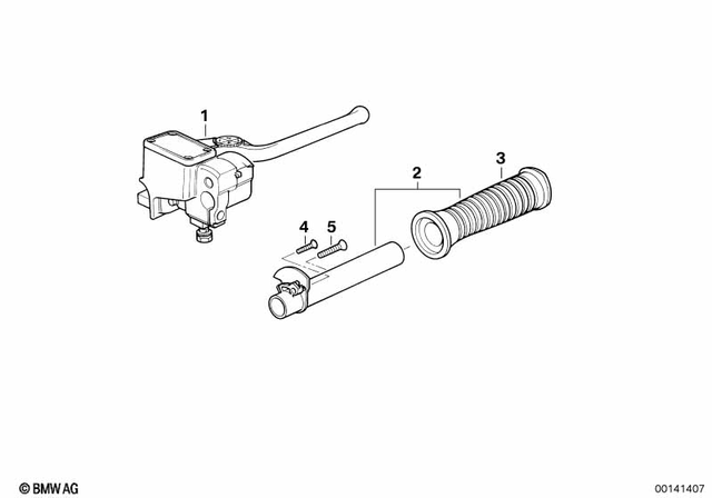 32722310823 - Steering: Handle Right -  for BMW-Motorrad Image