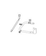 68563843AA - Electrical: Ground Jumper Wiring for Mopar Image