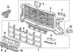 84916417 - : Nameplate Adapter for GMC: Canyon Image