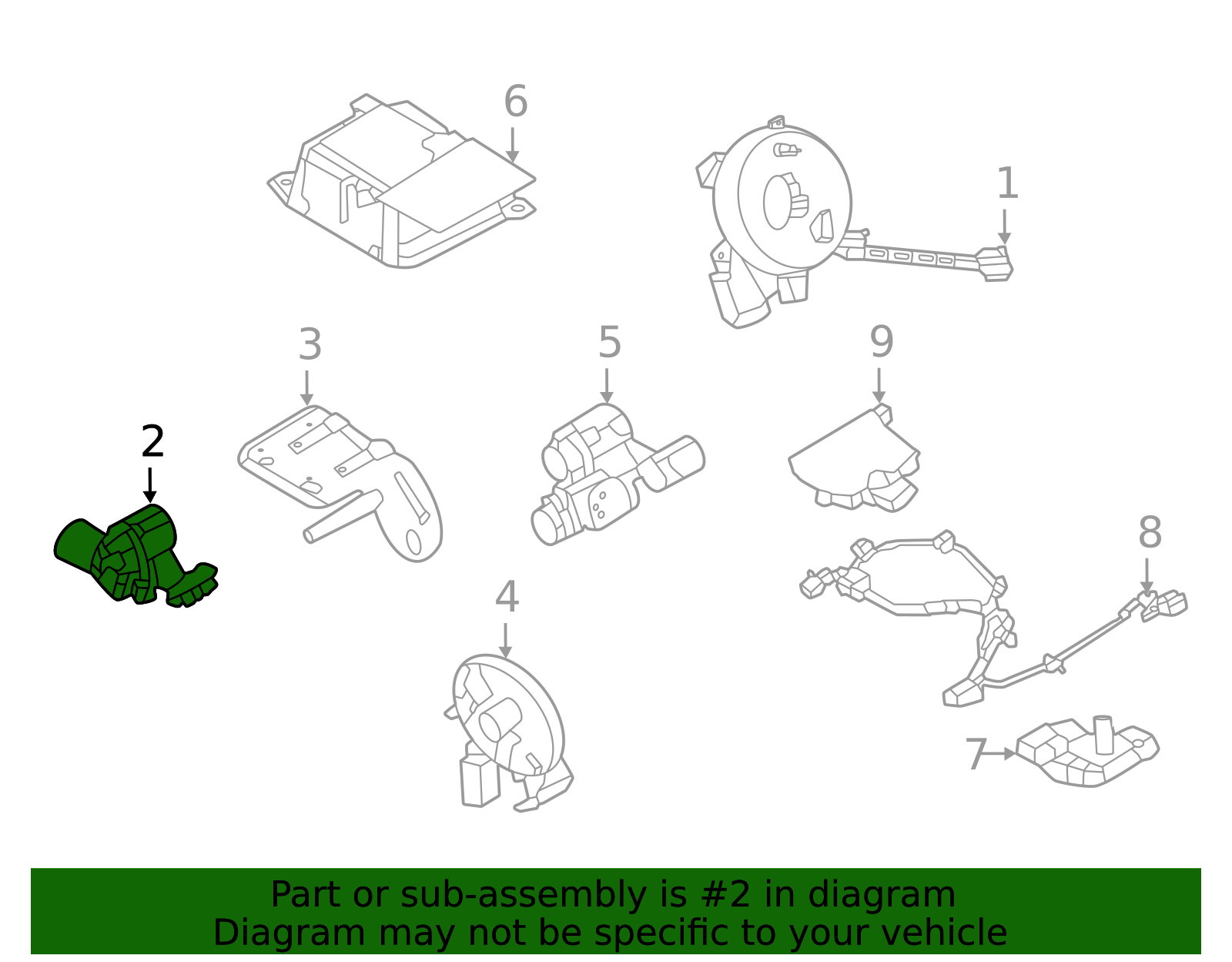 Ft Impact Sensor - Nissan (K8581-6LC0A)