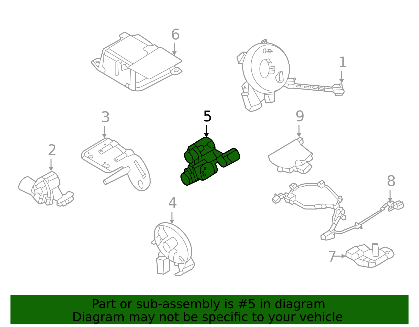 Side Impact Sens - Nissan (K8830-6LC0A)