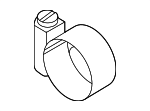 N91255401 - Cooling System: Connector Pipe Clamp for Porsche Image
