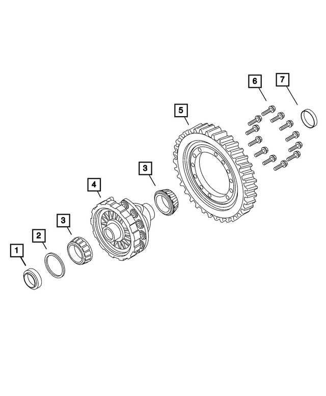 68121118AA - C633; 6-Speed; Dual Dry Clutch Automatic: Shim for Mopar Image