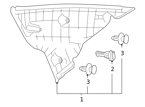 Interior Trim - Quarter Panels for 2010 Mazda 6 #0