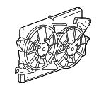 13321421 - : Engine Cooling Fan Shroud for Buick: LaCrosse, Regal Image